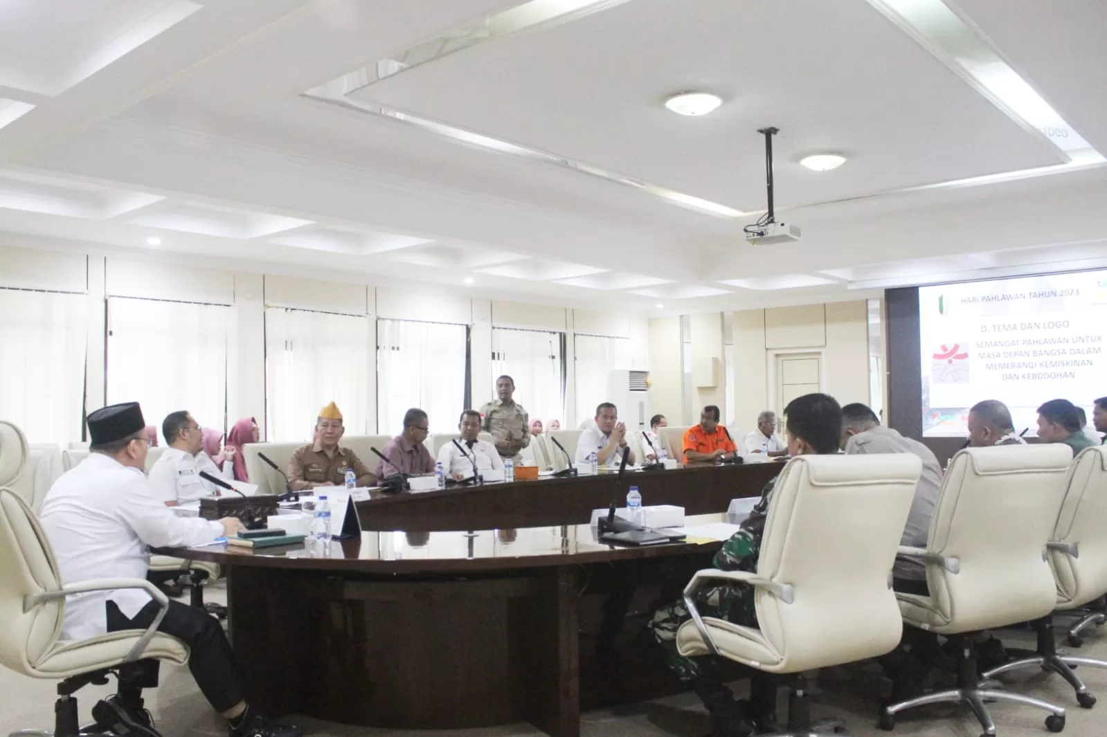 Rapat Hari Pahlawan Pemkab Muba