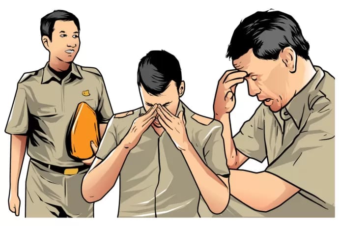 Ilustrasi: guru ASN Ilustrasi: guru ASN