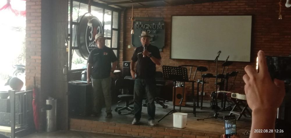 Ketua PSJK Saat sambutan © 2022 krsumsel.com