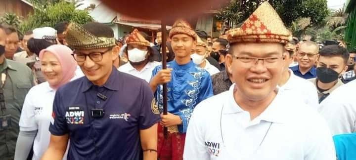Kunjungi Pagaralam Menparekraf Sandiaga Uno Berbagi Ilmu © 2022 krsumsel.com